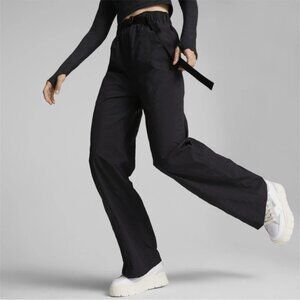NWT Puma Inland Wide Leg Pants Black